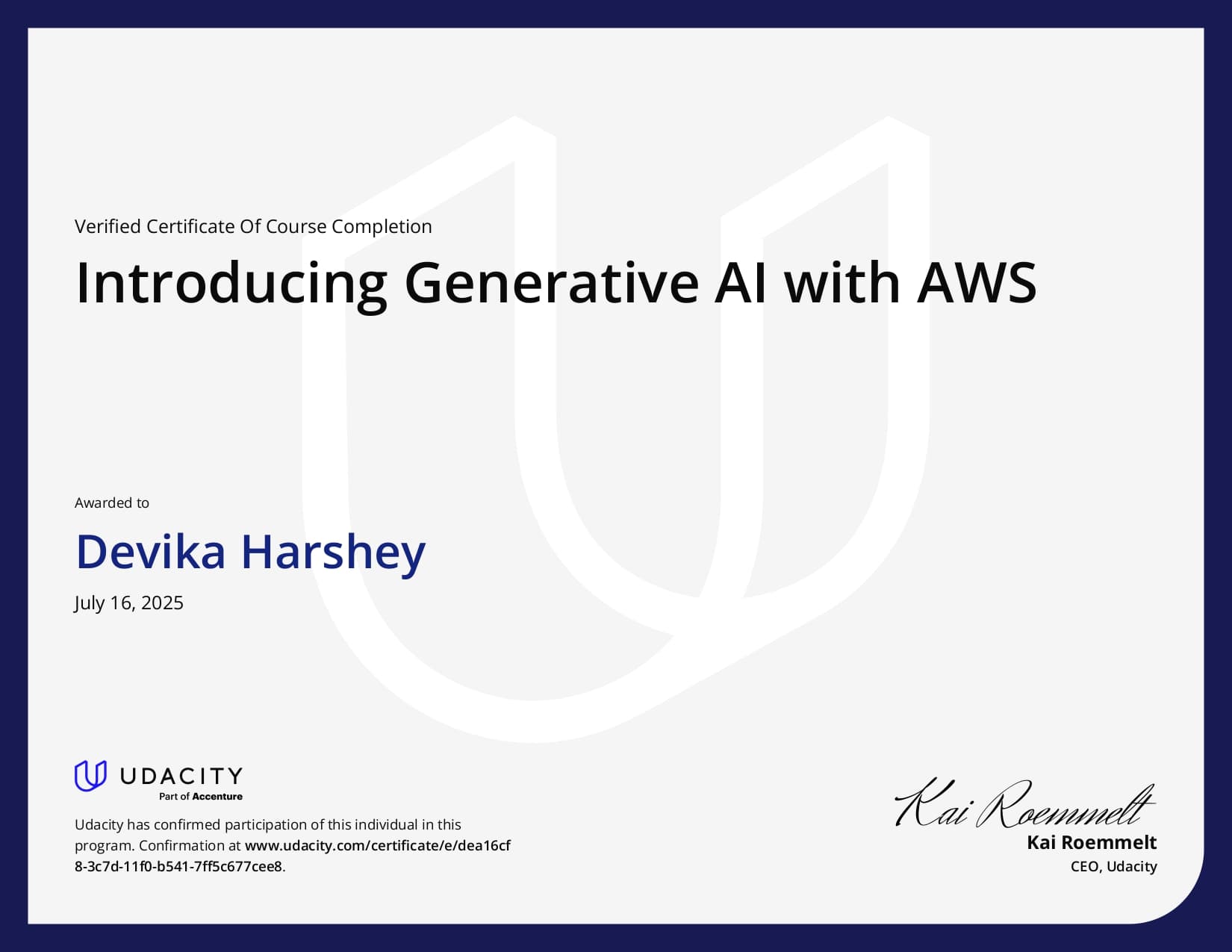 Introducing Generative AI with AWS