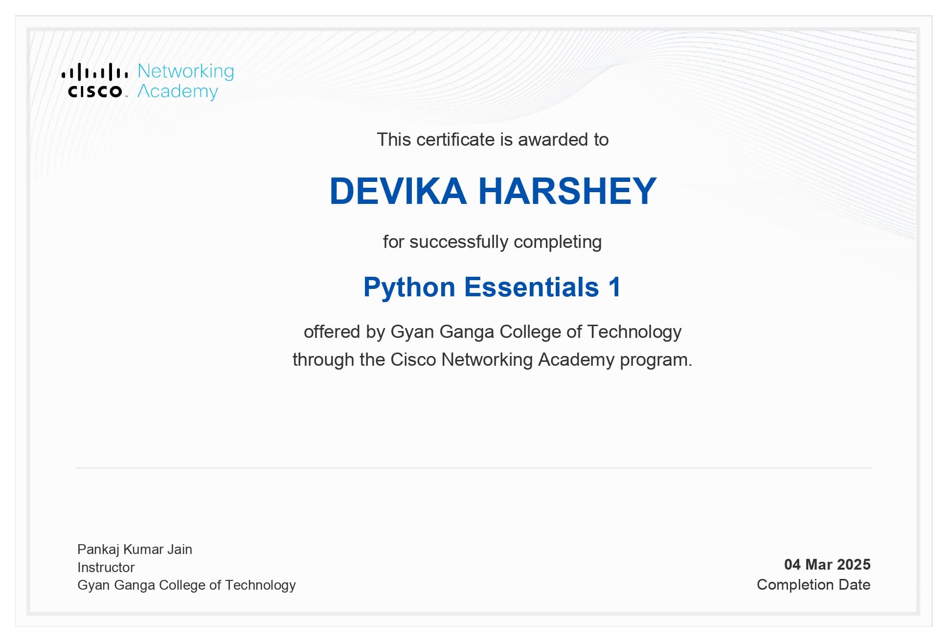 Python Essentials 1