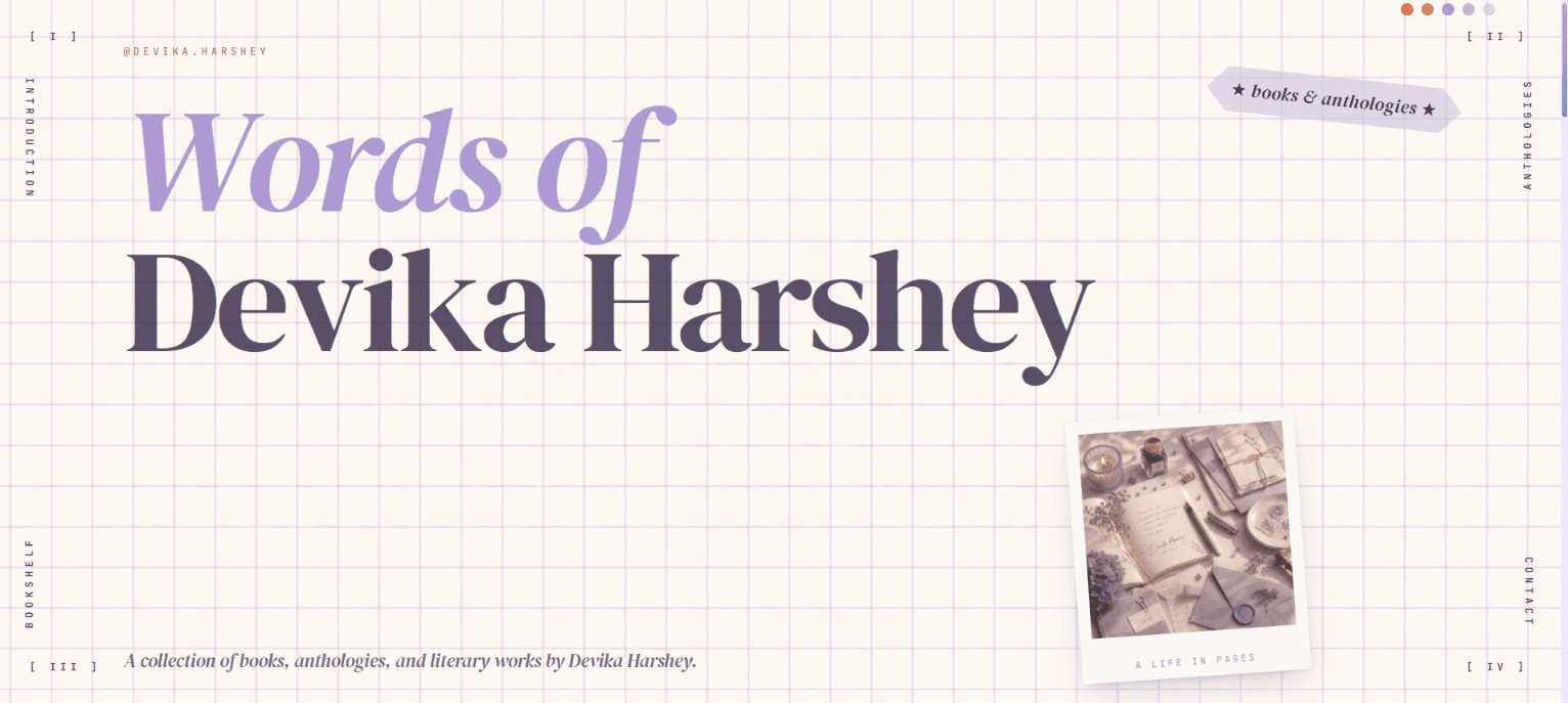 My Books (Words of Devika Harshey)